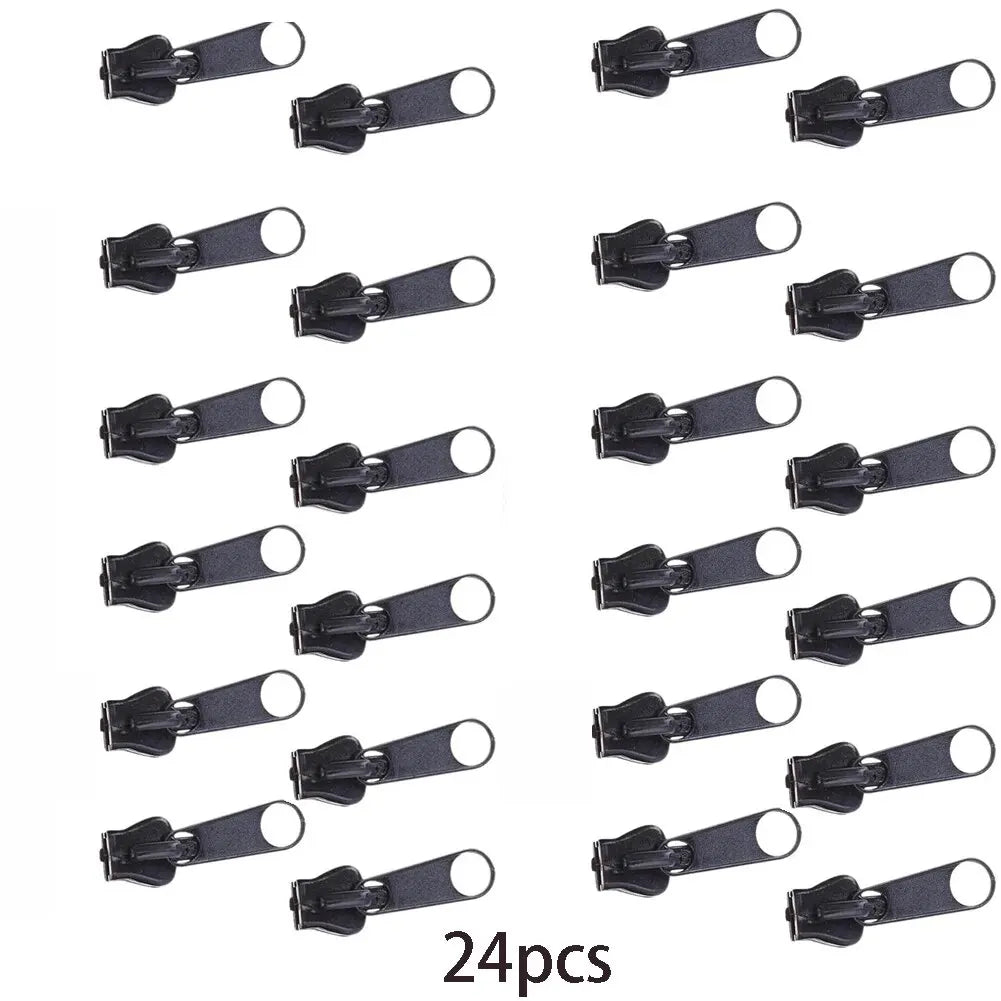 6 12 Sewing DIY Detachable Zipper Head Practical Convenient Sturdy Zpaxo 24pcs