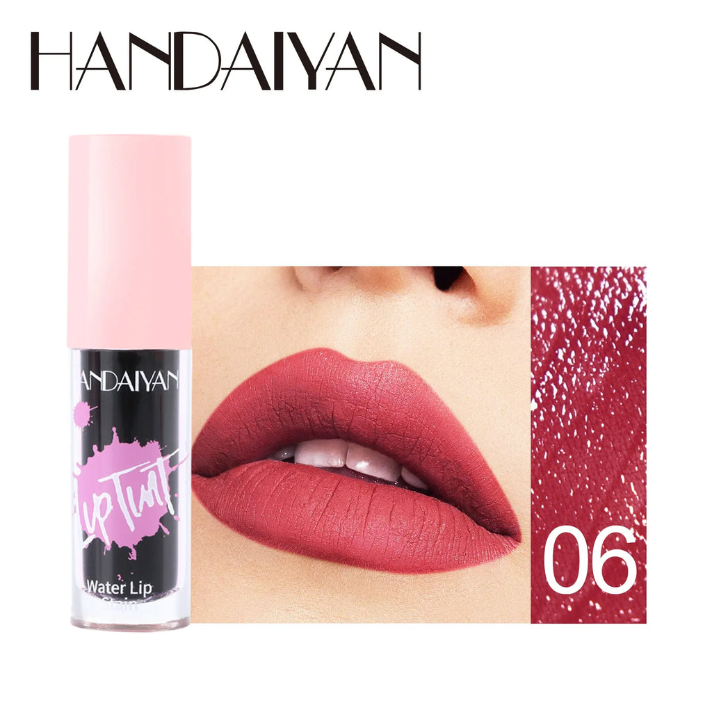 Fruit Juice Lip Tint Non-stick Cup Liquid Lipstick Blush 2 In1
