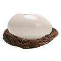 Salad Bowl Rustic Serving Container Table Decor Steamed Egg Snack