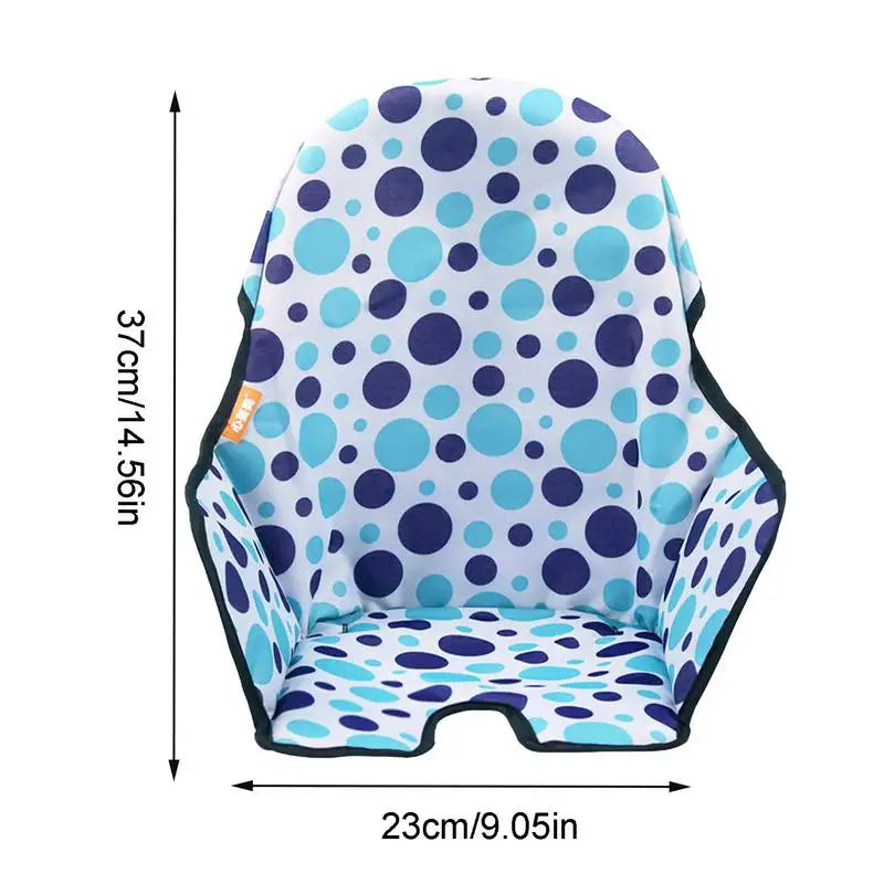 Baby High Chair Pads Oxford Cloth Seat Cover Soft Washable Chair Cushion Foldable High Chair Accessories for Antilop High Chair Zpaxo