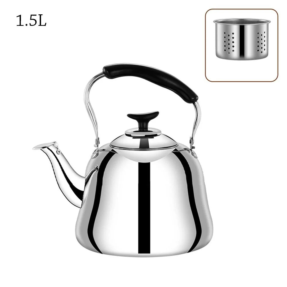 Kettles Thickened Gas Stove Induction Cooker Cookware Stainless Large Zpaxo 1.5L