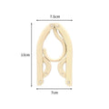 Folding Clothes Hanger Anti Slip Clips Space Saving Design Perfect