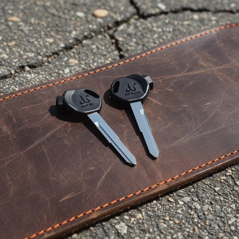 2-Pack Electric Bike Key Blanks – Copper, Anti-Corrosion | Yadea