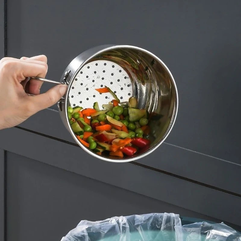 Professional Food Catcher Sink Stainless Steel Strainer Basket Zpaxo