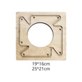 Leather Cut Mould Cutting Stencil Handmade Moldel Catchall Tailor Zpaxo S