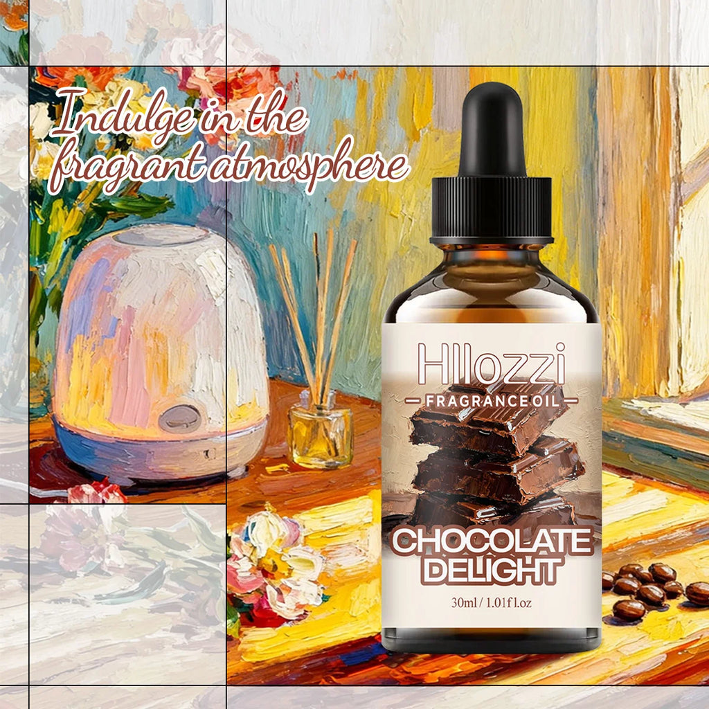 CHOCOLATE DELIGHT FRAGRANCE OIL Suitable Hair Skin Care Long-lasting Zpaxo