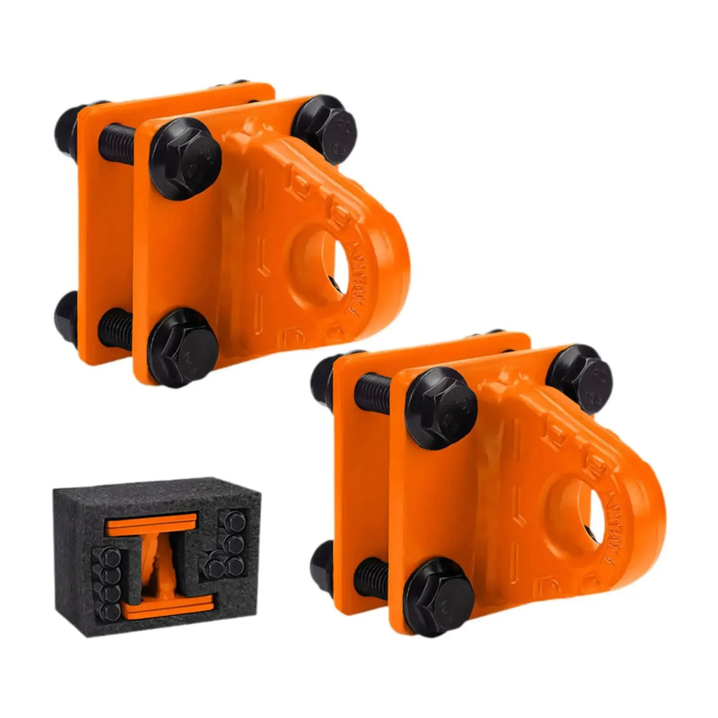 D Ring Shackle Mount Brackets 3/4" – 19T Towing, ATV UTV Truck