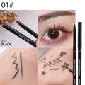 Waterproof Eyeliner Pen White Black Brown Long Lasting Quick-drying Pencil Not Blooming Liquid Eyeliner Gel Eyes Makeup Cosmetic Zpaxo 01