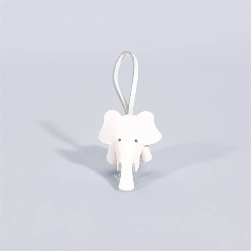 Mini Soft Elephant Keychain Pendant Funny Creative Animal Doll Key Ring Handmade Cute Car Key Chain Accessories Women Zpaxo style 3