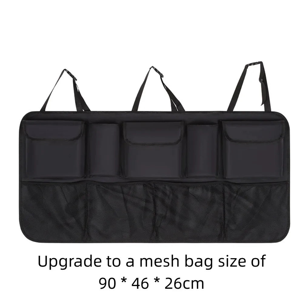 Car Trunk Hanging Storage Bag Large Capacity Backseat Storage Pocket Multi-pocket Car Seat Back Organizers Zpaxo Style B