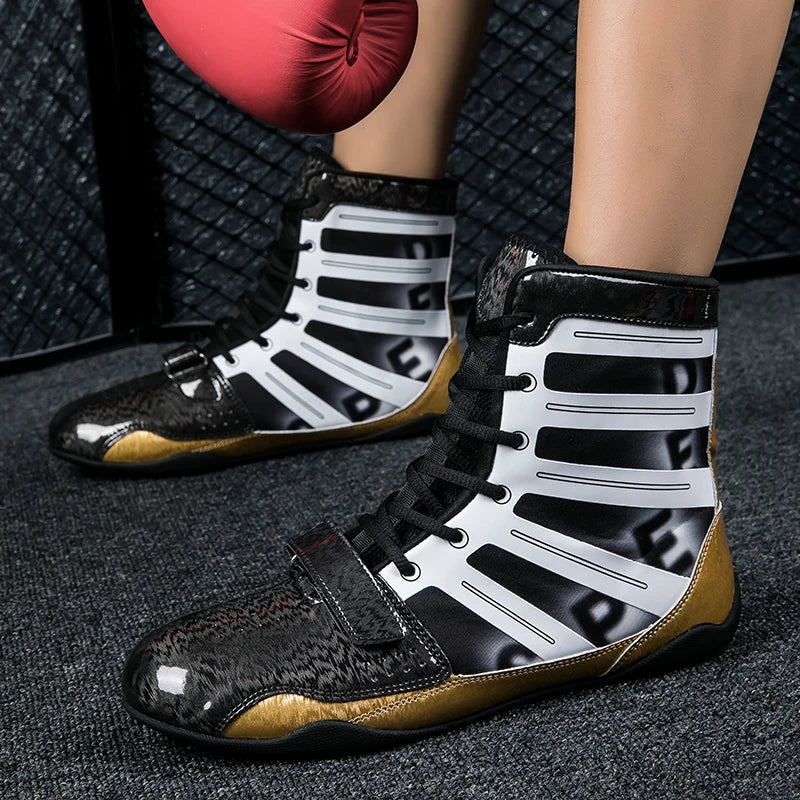 Lexsan Training Wrestling Shoes Men Female Fitness Boxing Mesh Zpaxo
