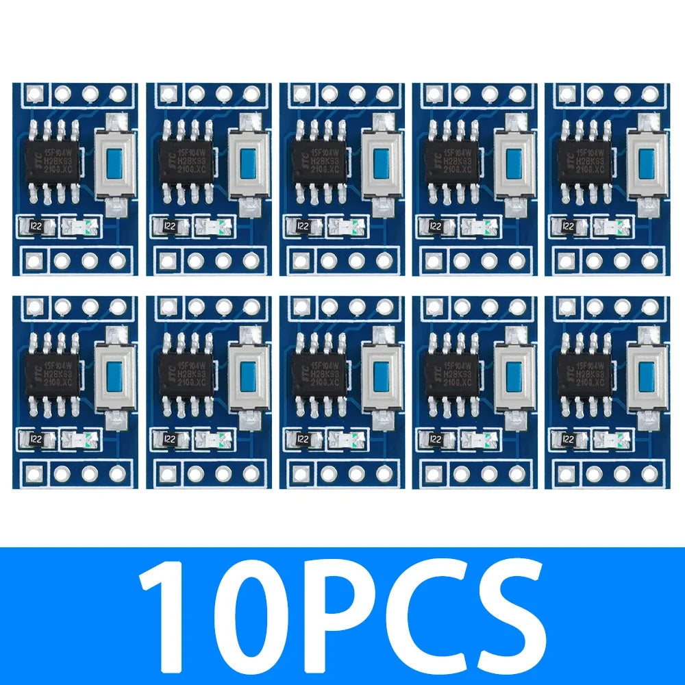STC15 Series MCU Development Board STC15F104W STC15W204S Core Module Zpaxo 10pcs STC15F104W