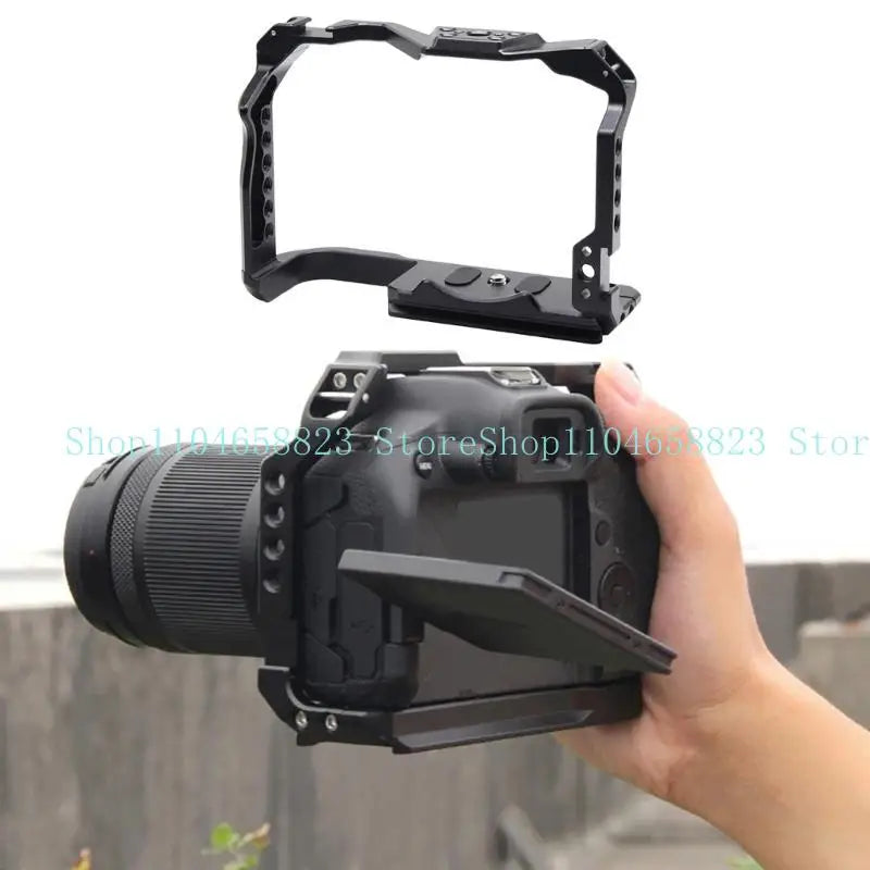 652F Camera Cage Aluminum Frame Enhances Heat Dissipation DSLR Zpaxo
