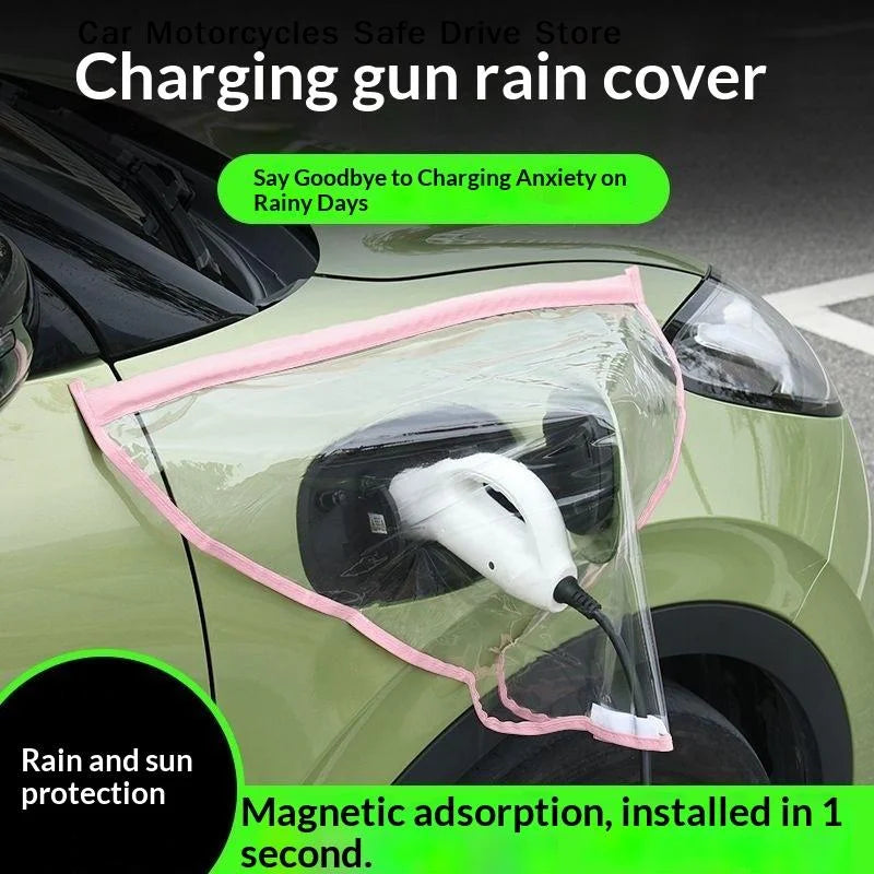 CMElectric Vehicle Charger Port Rainproof Dustproof Cover Outdoor