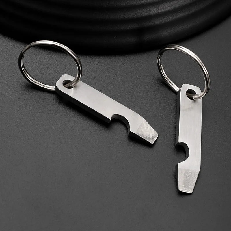 Mini Stainless Steel Keychain Bottle Opener – EDC Tool