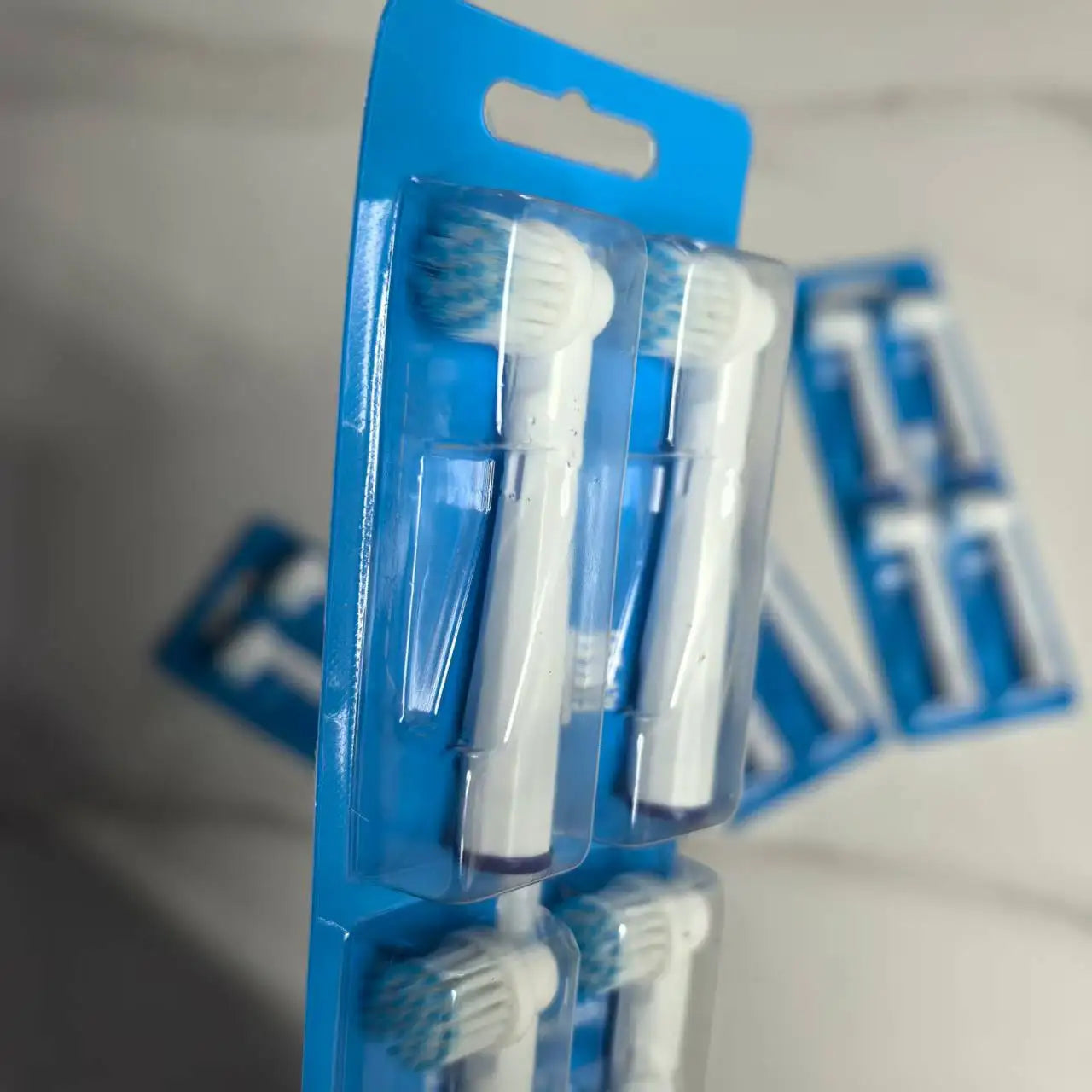 4 Electric Toothbrush Head Oral B Sensitive Replacement Brush Heads Zpaxo