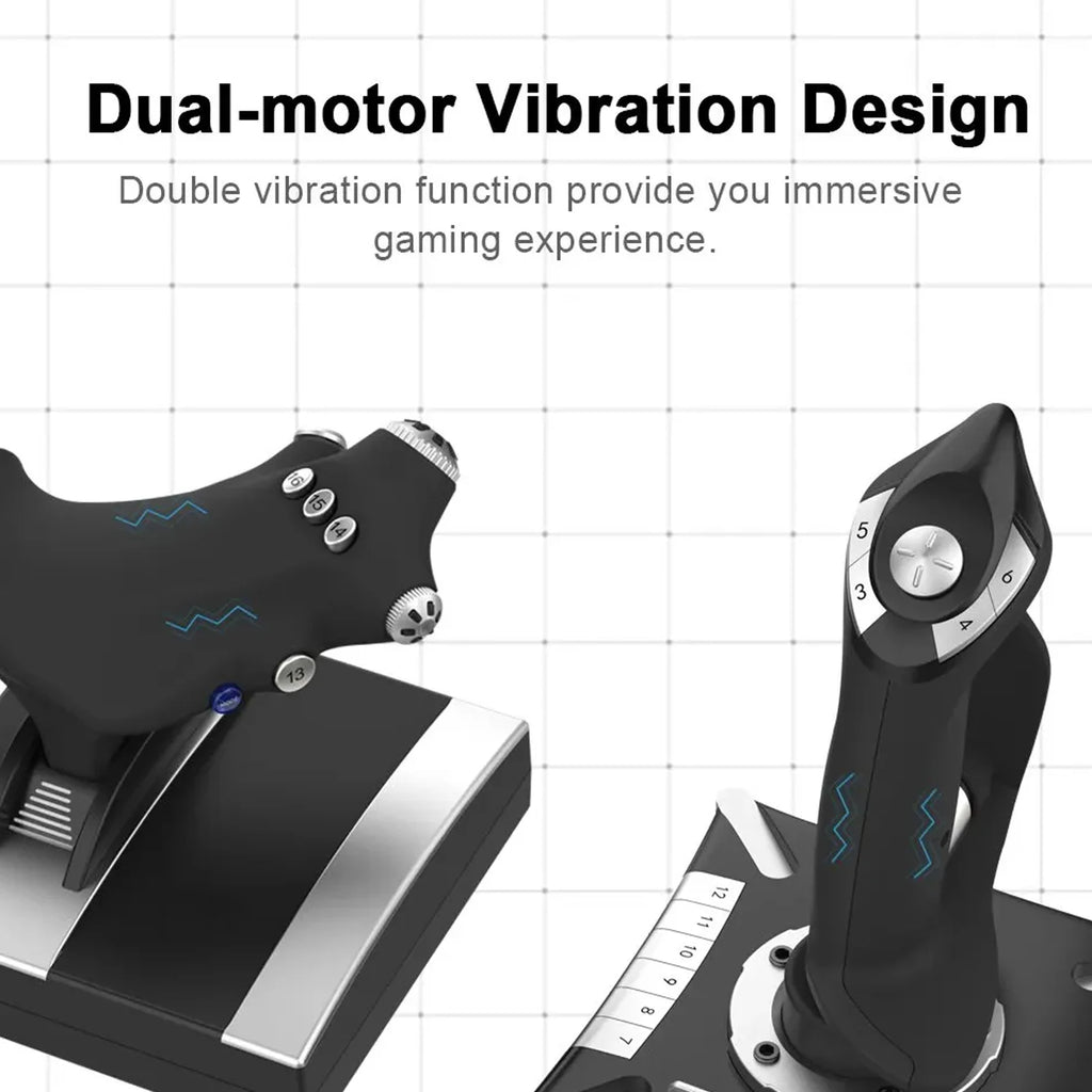 Flight Joystick Control Simulation Vibration Function Simulator