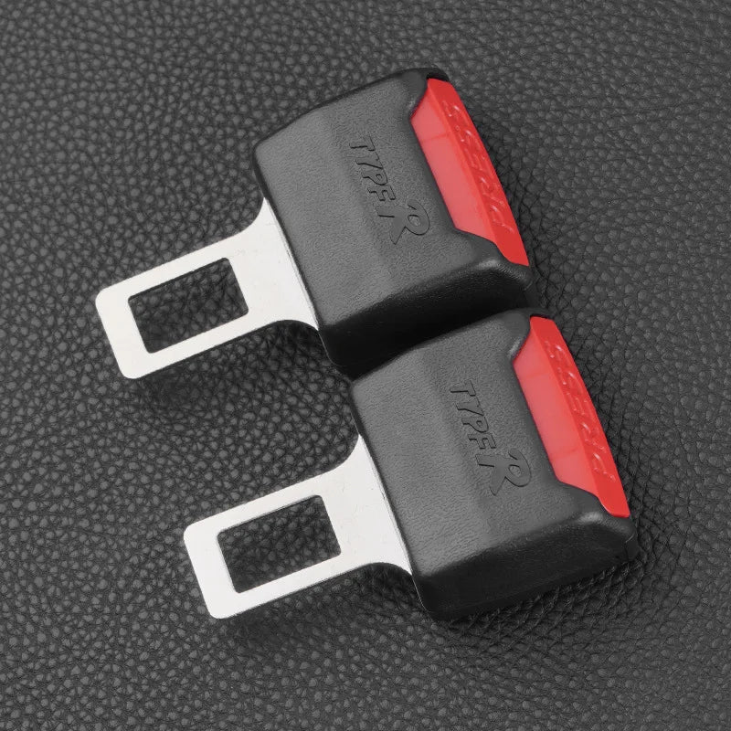 Car Seat Belt Clip Extension Safety Lock Buckle Seatbelt Extender Zpaxo 2PCS TYPF R