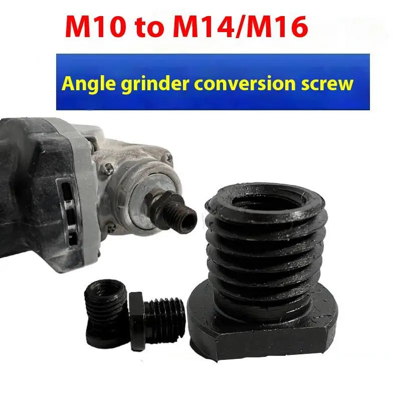 Angle Grinder Adapter M10 M14 M16 Thread Attachment Grinde Spindle Zpaxo