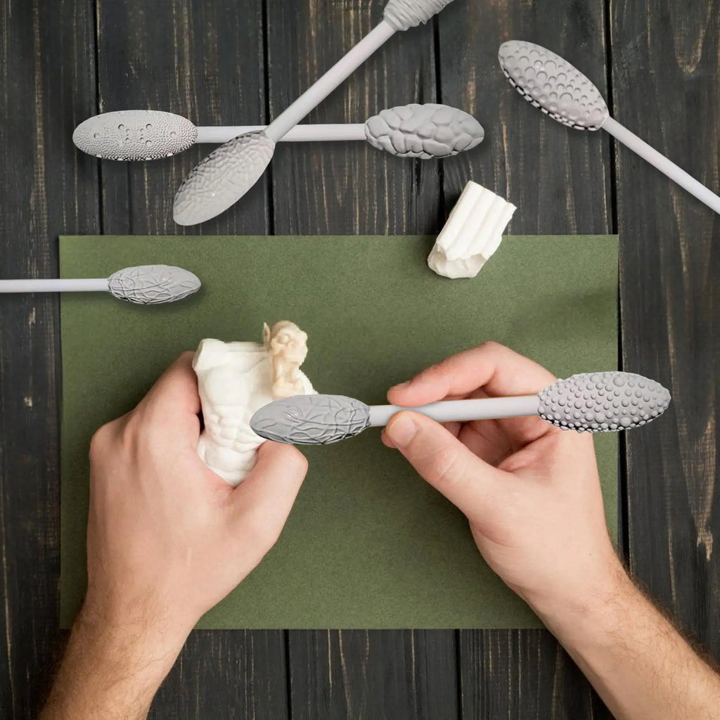 Clay Texture Tools Sets Embossing Sculpting Pottery Hand-building