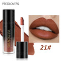 1PC Matte Lipsticks And Lip GlossesThat Don'T Smudge Or Fade Easily,Velvety End, Long-Lasting Sexy Purple Matte Liquid Lip Color Zpaxo 21