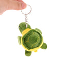 ▶1PCS 10cm Cute Cartoon Turtle Doll Plush Toy Keychain Bag Pendant Children's Gift Zpaxo one size