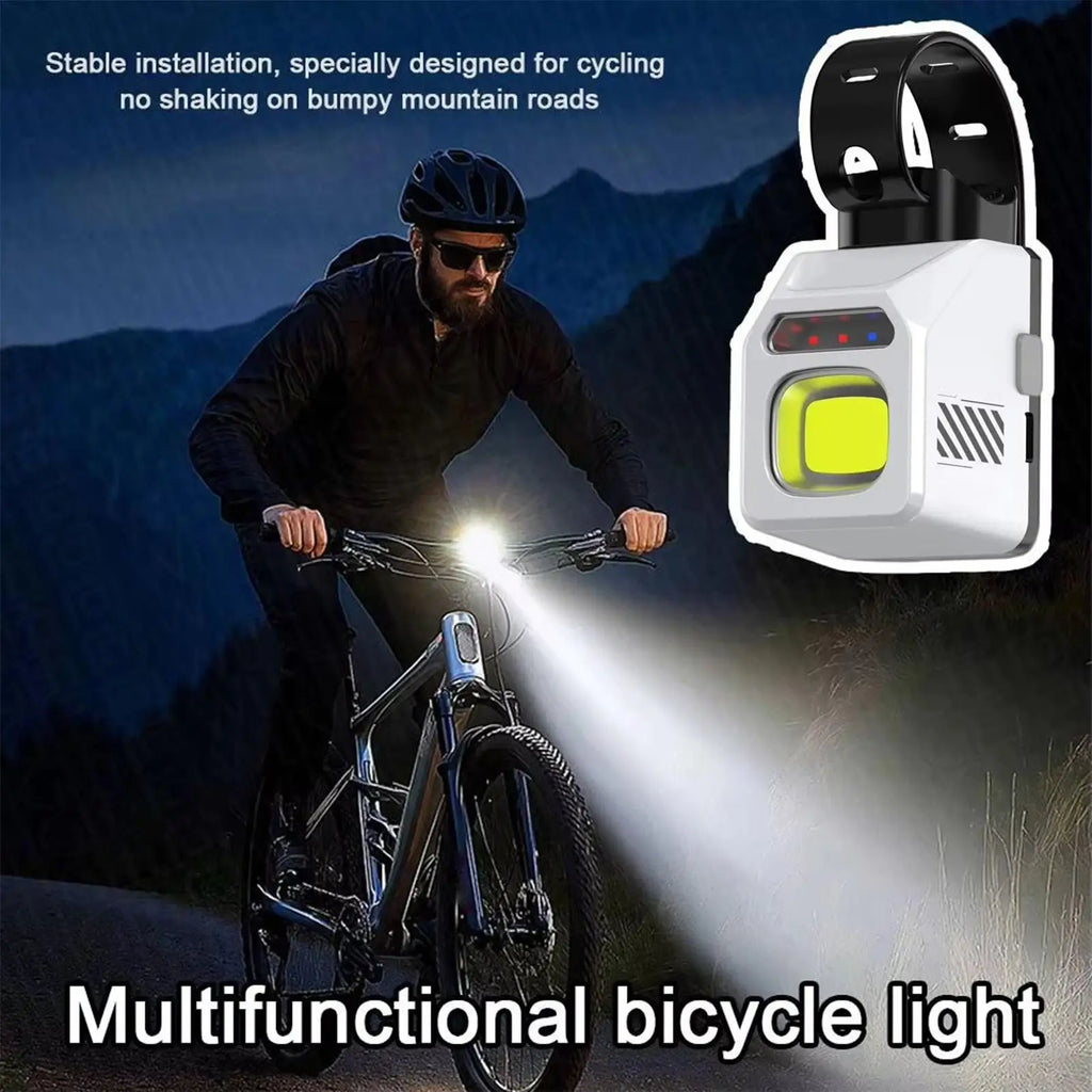 Bike Light USB Rechargeable Front Bicycle Lights Waterproof Bright