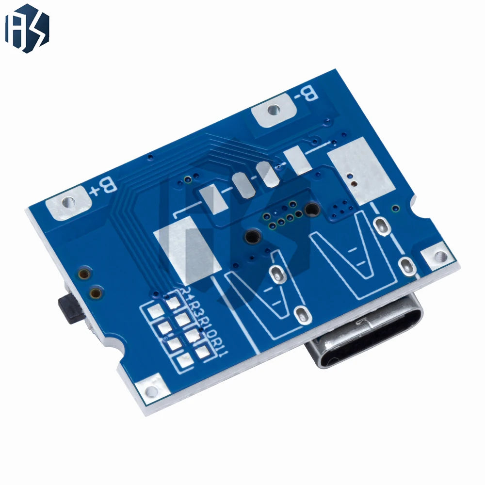 ‌"5V 2.4A USB Type-C Boost/Step-Up Power Module with LiPo Battery Charging Protection - DIY Charger Board for Lithium Polymer Zpaxo