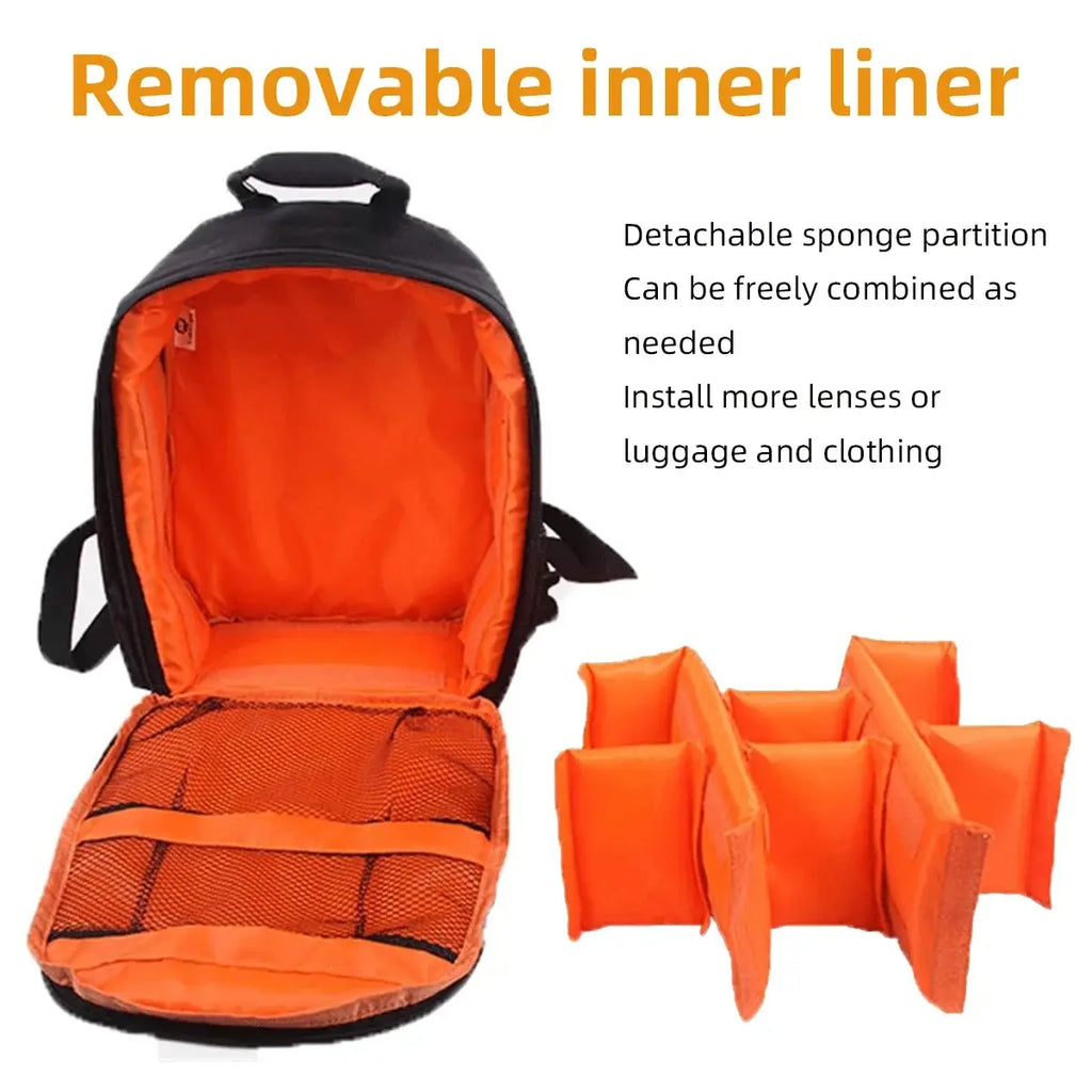 Multi-functional Outdoor Camera Backpack Video Digital Shoulder Bag Zpaxo