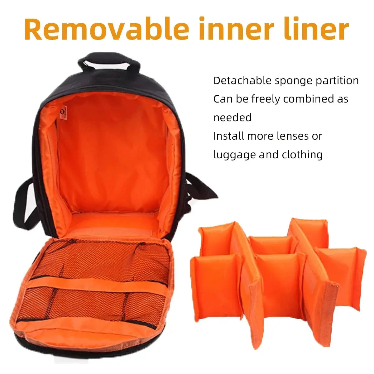 Multi-functional Outdoor Camera Backpack Video Digital Shoulder Bag Zpaxo
