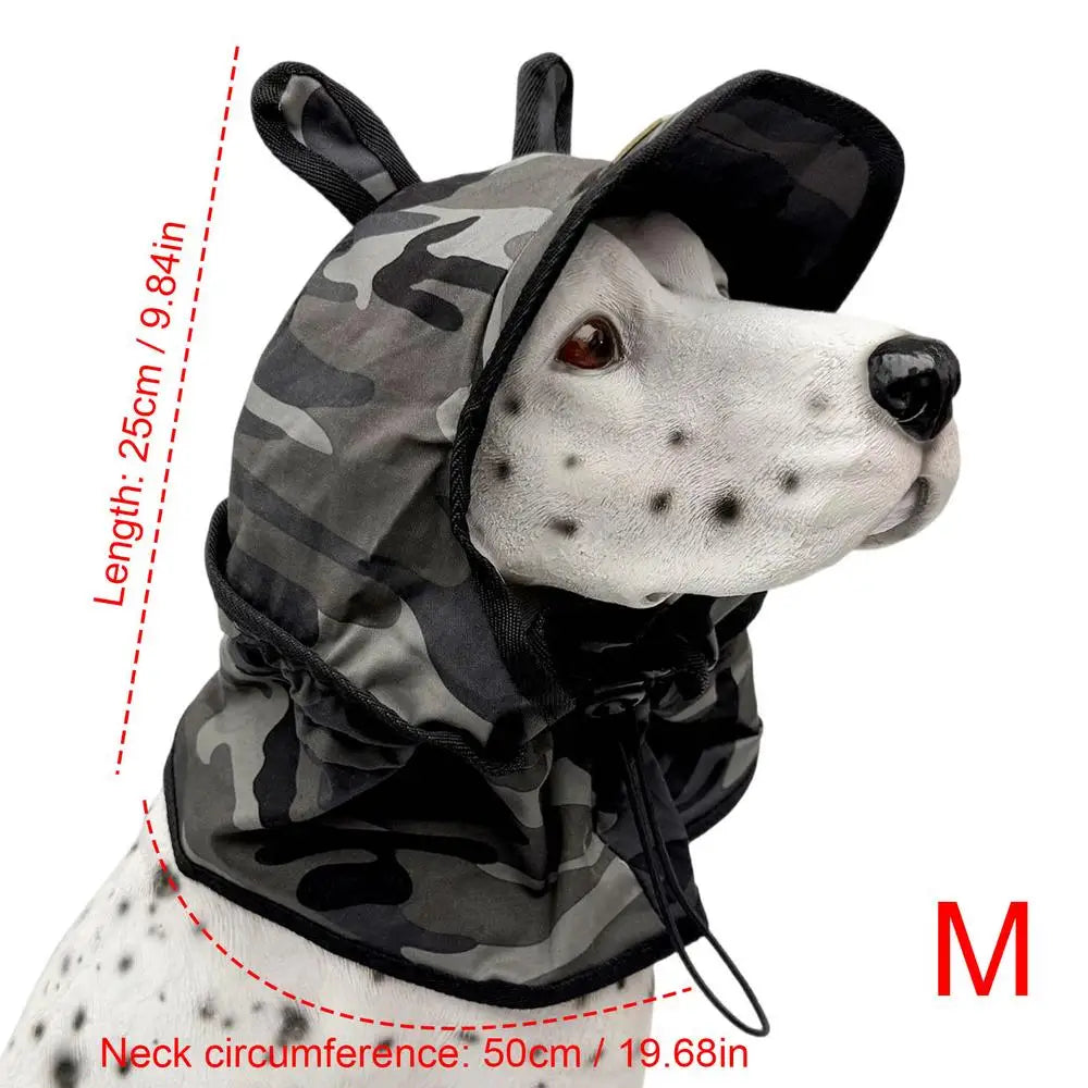 Dog Sun Hat – UV Protection Adjustable Bucket Hat for Pets Dog Sun Hat Zpaxo M
