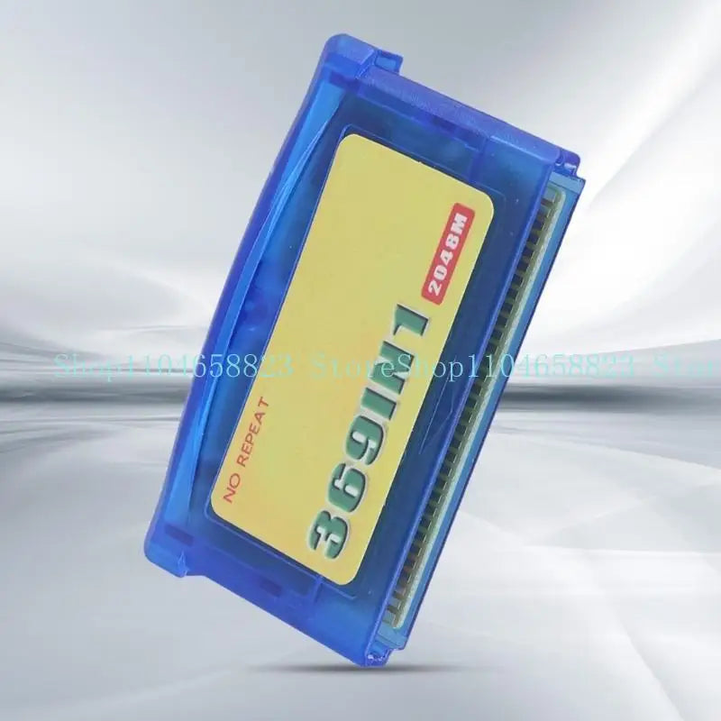 369 in 1 Game Cartridge Card Classical English Game in Cartridge for Handheld Game Console Game Collection Zpaxo