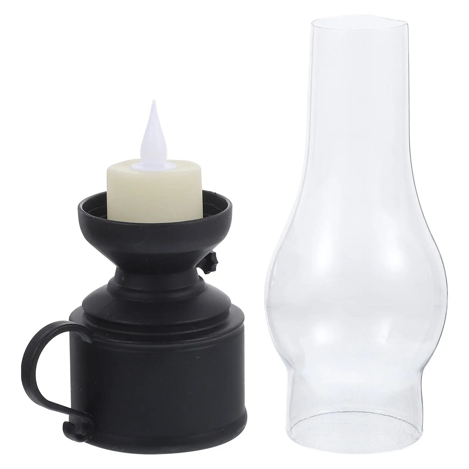 Vintage LED Lantern Flameless Portable Handheld Light for Home Table Decor Wedding Centerpieces Tent Outdoor Use Zpaxo