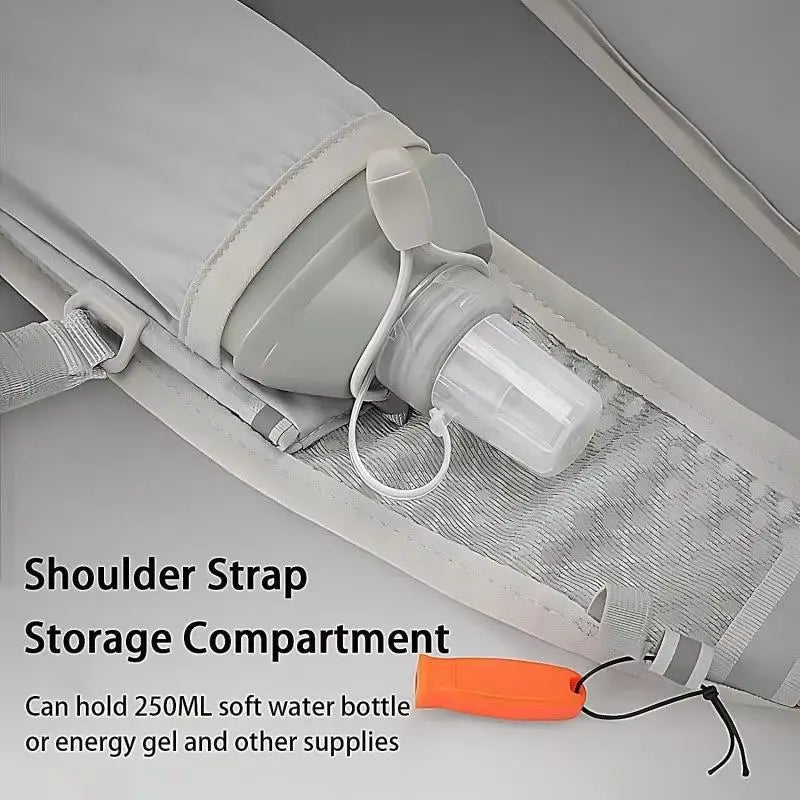 Running Water Bottle Storage Vest Lightweight Reflective Hydration Zpaxo