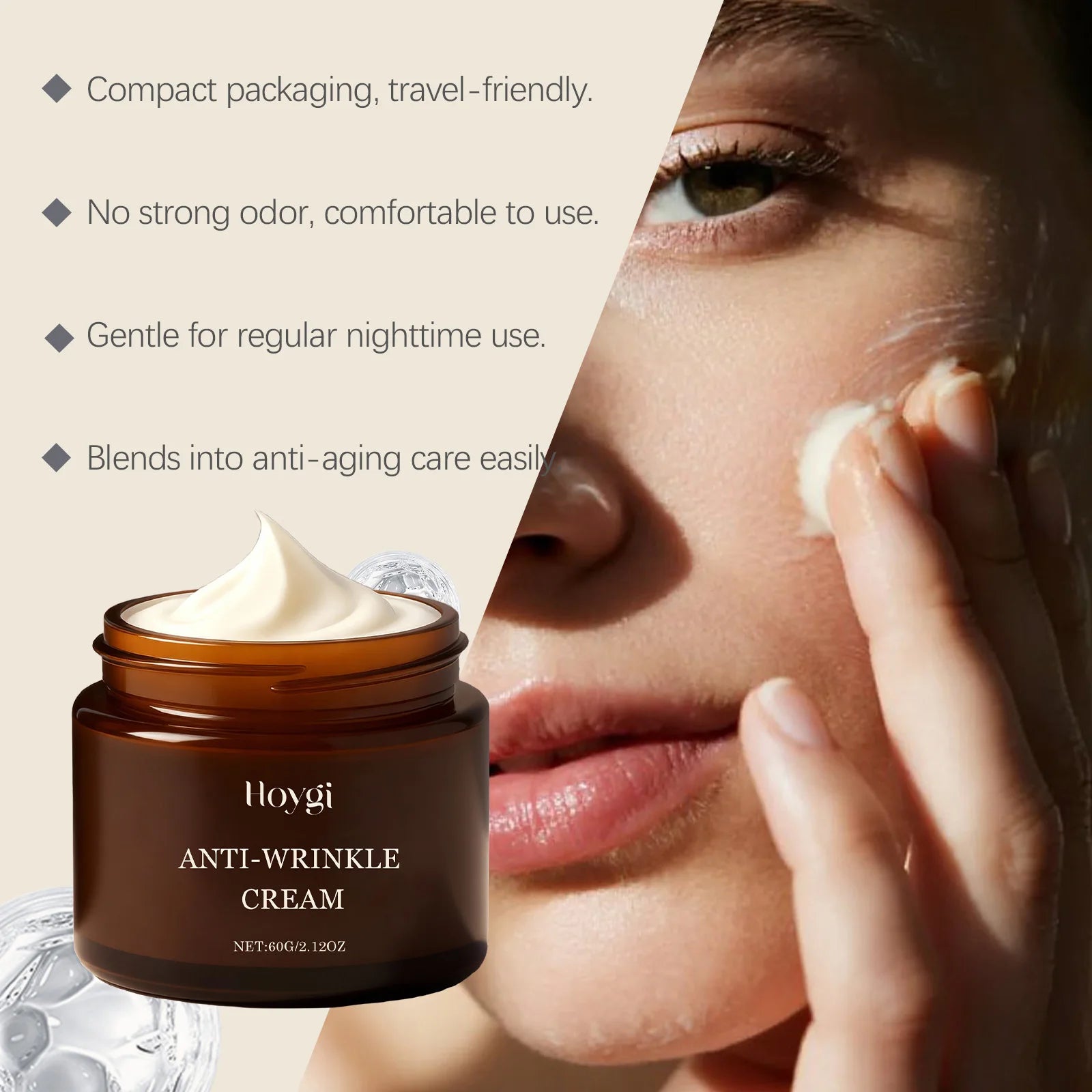 Retinol Moisturizer Cream Anti Wrinkle Hydrating Winter Skincare Deep Hydration Lock Gentle Nourishing Lasting Moisturization Zpaxo