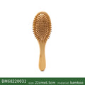 BOOMSLIFE Bamboo Wide Tooth Comb – Detangling & Scalp Massage Bamboo Hair Comb Zpaxo small oval China Mainland