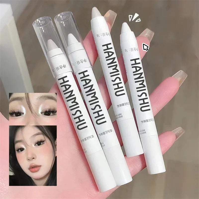 Diamond Highlight Stick Monochrome Pearlescent Matte White Eyeshadow