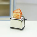 Mini Metal Toaster 1:12 & 1:6 Dollhouse Breakfast Accessory