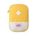 Travel First Aid Kit Medicine Bag Storage Aid Pouch Multi-Function Emergency Medicine Storage Health and Household Outdoor First Zpaxo Yellow