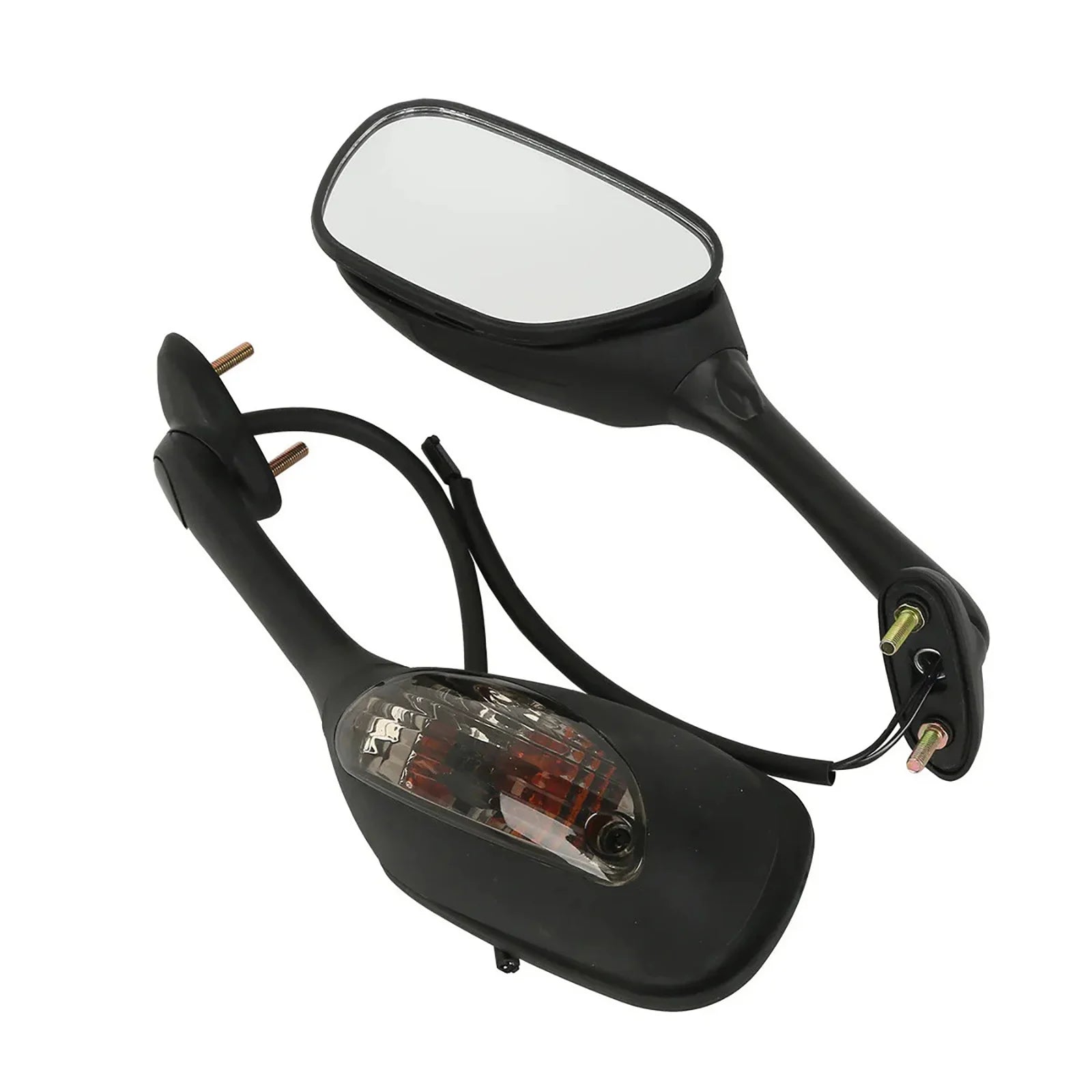 1 Pair Rearview Mirrors Bulit Turn Signal Light Replacement Parts