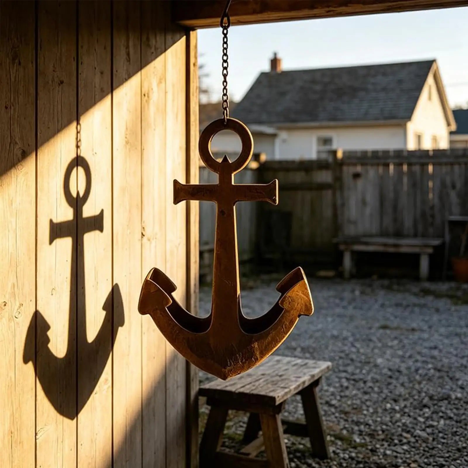 Nautical Planter Metal Retro Flower Container Hangable Pots