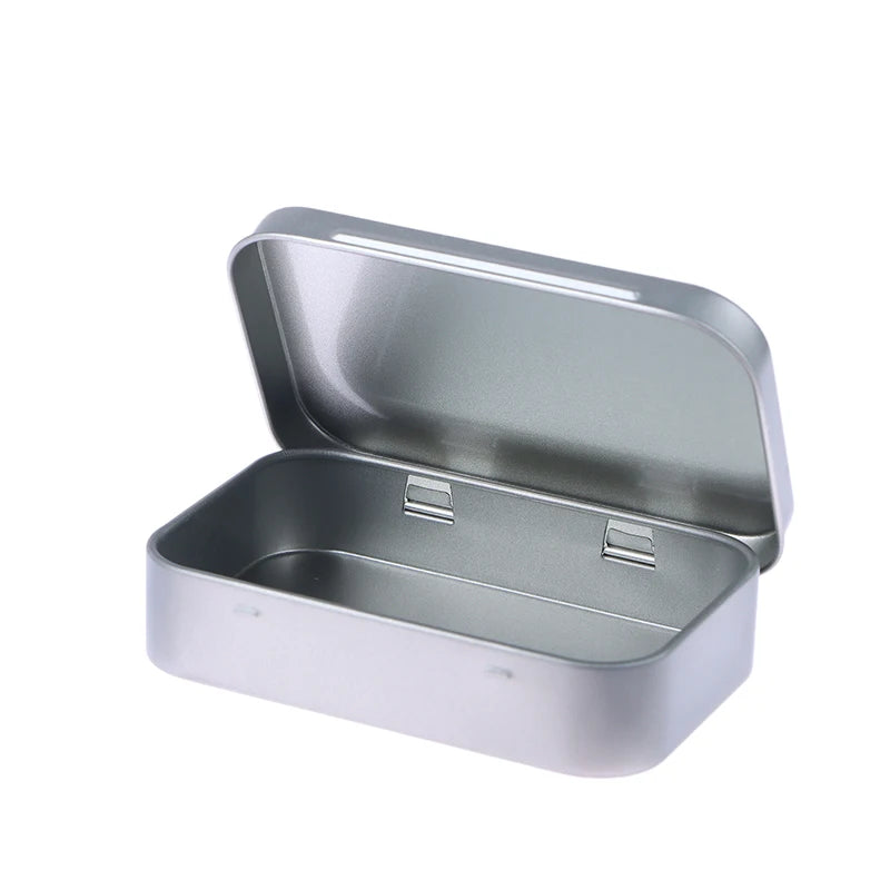 CMSilver Jewelry Keys Coins Metal Box Tin Wedding Candy Storage Can