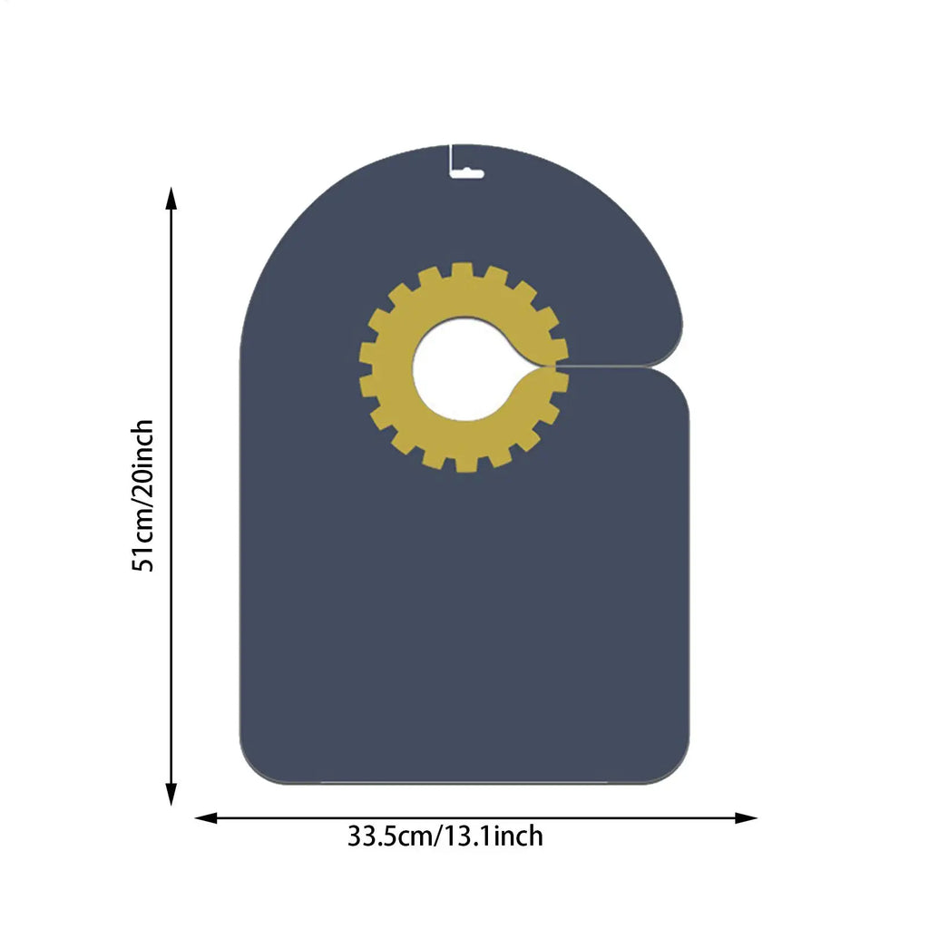 Cycling Disc Brake Wash Baffle Bike Wheel Disc Protector Bicycle Anti-oil Cover Cleaning Road Bike Disc Wash Anti-fouling Plate Zpaxo