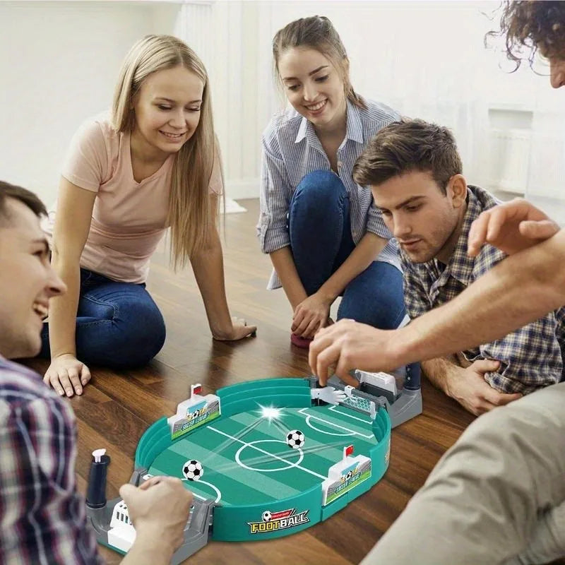 Interactive Soccer Tabletop Game Youngsters Educational Toy 2 Balls