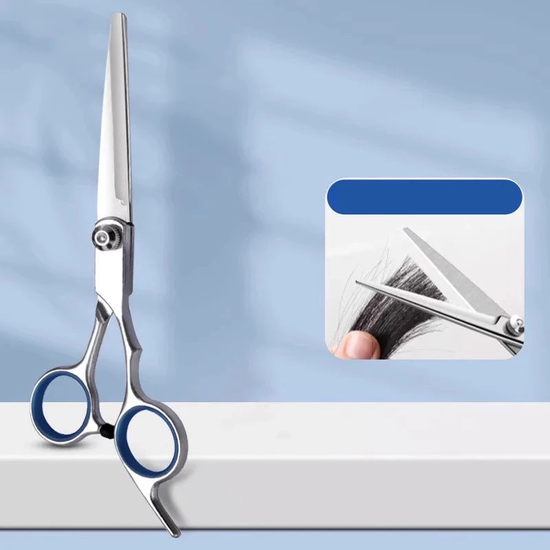 Hairdressing Scissors Stainless Steel Professional Hairdressing Scissors Cutting Thinning Scissors Barber Shear Home Salon Zpaxo style d