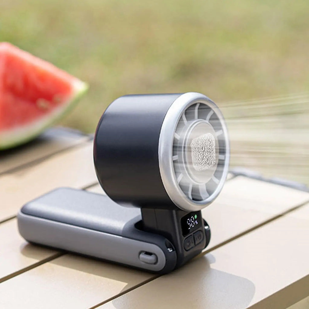 Handheld Turbo Fan 3600mAh USB Rechargeable Personal Air Cooler