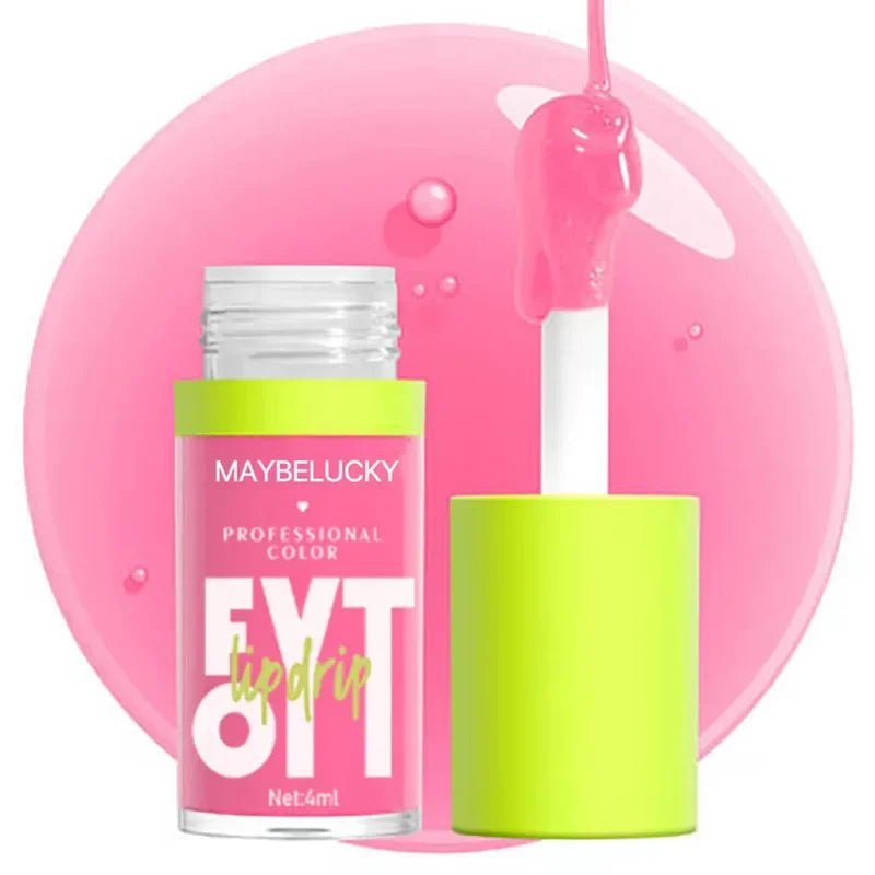 8 Colors Clear Lip Gloss Crystal Jelly Moisturizing Oil Lasting No