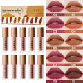Matte Velvet Lip Gloss Silky Smooth Texture Long-lasting Natural