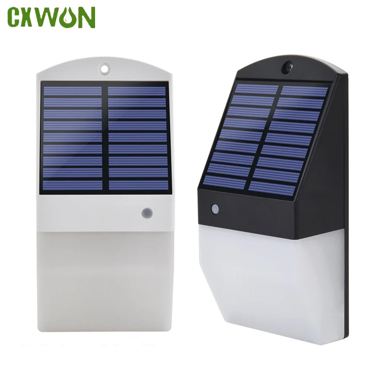 Newest Solar LED Lights Design Radar Sensor Shed Light Outdoor Zpaxo