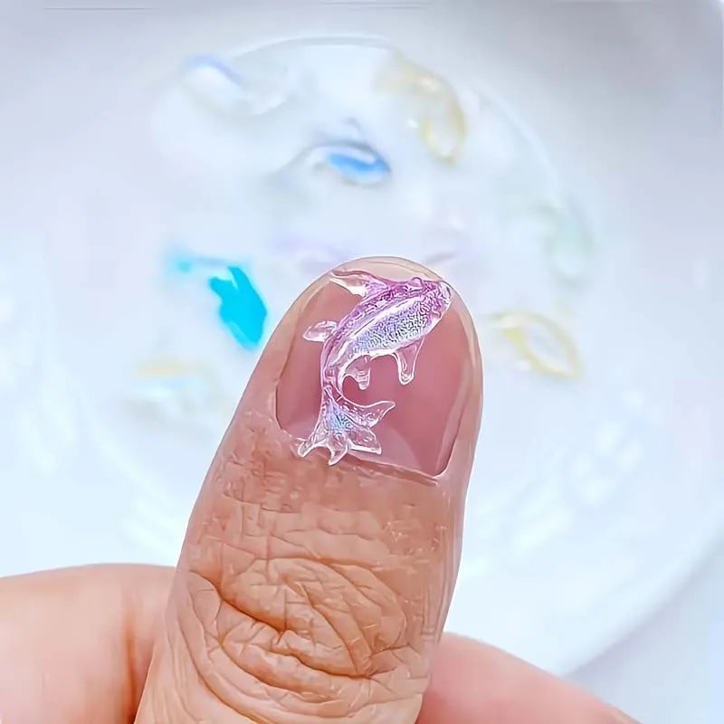 Koi Fish Silicone Resin Mold for Nail Art & Jewelry Making Silicone Resin Mold Zpaxo